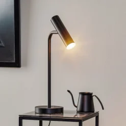 Schöner Wohnen Stina LED-bordlampe, svart| Led-Innendørs|Bordlamper