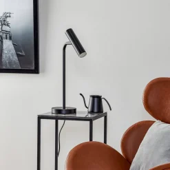 Schöner Wohnen Stina LED-bordlampe, svart| Led-Innendørs|Bordlamper