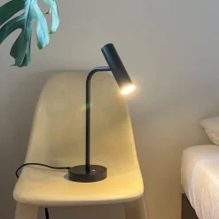 Schöner Wohnen Stina LED-bordlampe, svart| Led-Innendørs|Bordlamper