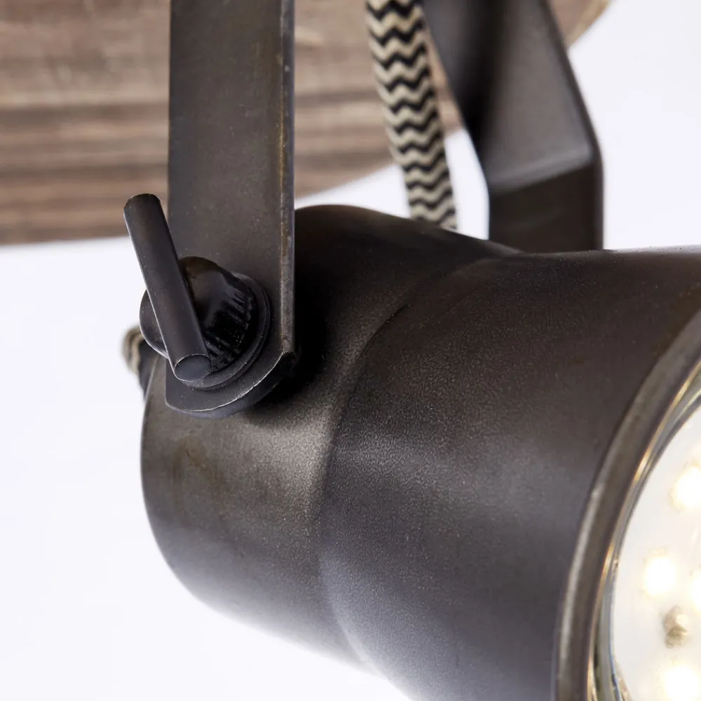 Brilliant Seed takspot, 2 lyskilder, svart Outlet