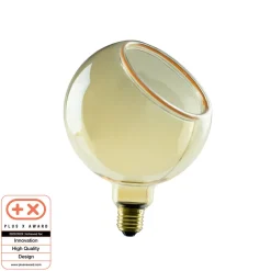 SEGULA flytende LED-globe G150 E27 4,5W gull 45° Best