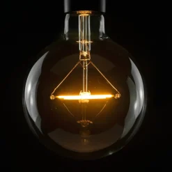 SEGULA globepære E27 3W 2 200K dimbar klar| Filament Pærer|Filament Pærer