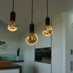 SEGULA Illusion G125 Crescent vinklet E27 6W smoke New