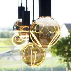 SEGULA Illusion G125 2Crescent E27 8W dimbar røyk| Dimbar Led-Pære|Dimbar Led-Pære