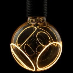 SEGULA Illusion G125 2Crescent E27 8W dimbar røyk| Dimbar Led-Pære|Dimbar Led-Pære