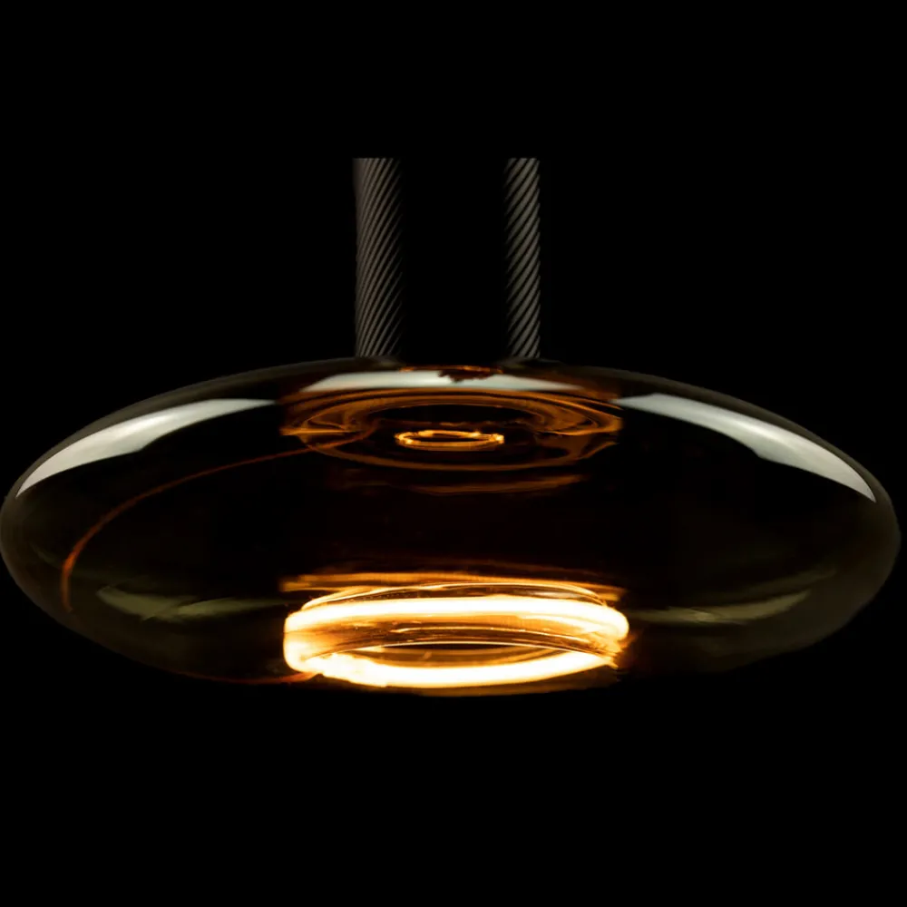 SEGULA LED floating ufo E27 4W dimbar røykgrå