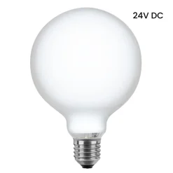 SEGULA LED-globepære 24V DC E27 6W 927 opal dimbar| E27 Pærer|Dimbar Led-Pære