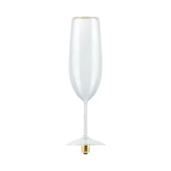 SEGULA LED-pære flytende champagne, E27, 4 W 922 dimbar| E27 Pærer