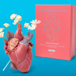 SELETTI Love in Bloom-vase, fargerik, høyde 25 cm, porselen Online