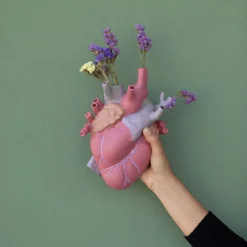 SELETTI Love in Bloom-vase, fargerik, høyde 25 cm, porselen Online