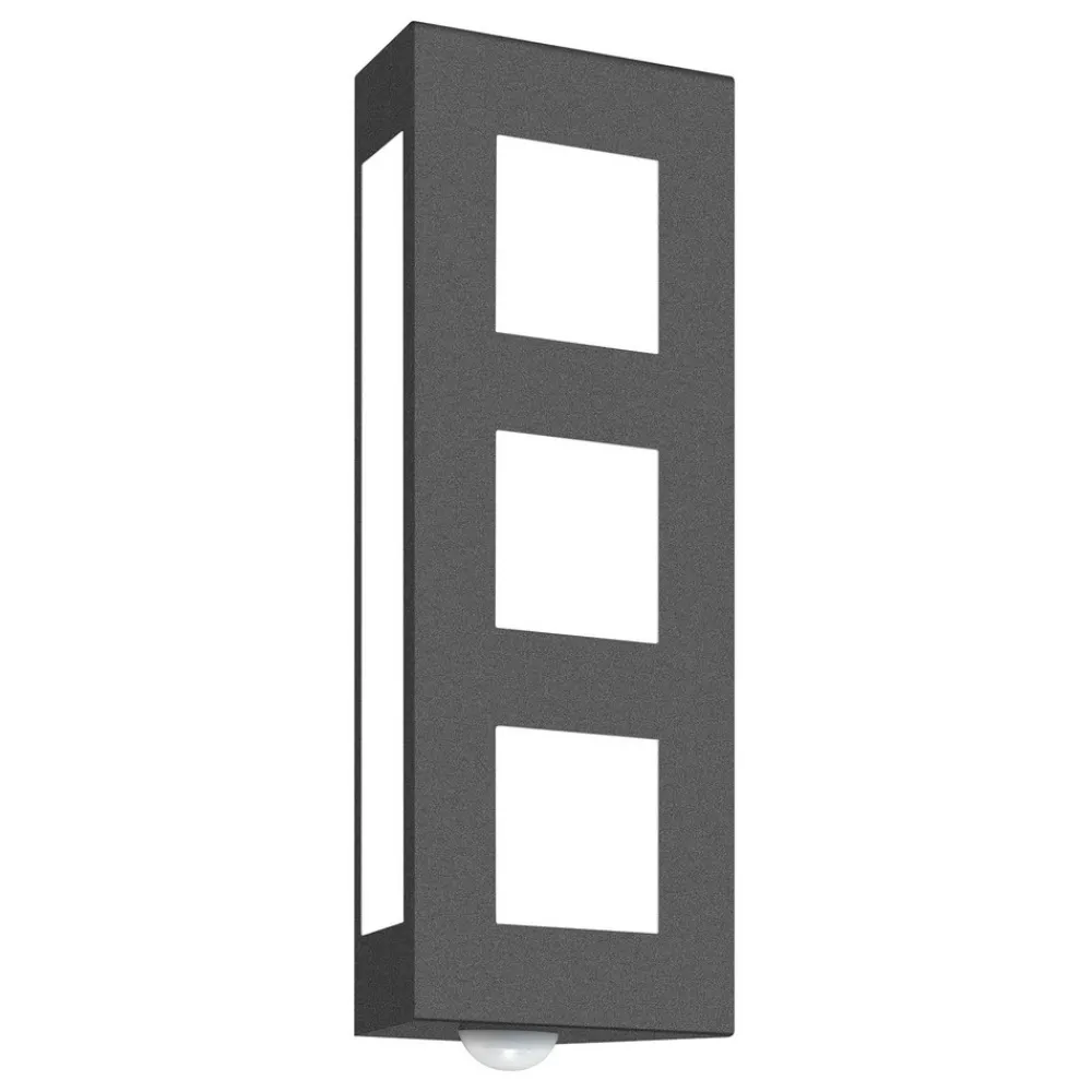 CMD Sensor - utevegglampe - Aqua Trilo, antrasitt| Vegglamper Med Sensor