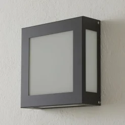 CMD Sensor-LED-utevegglampe Aqua Legendo, antrasitt| Vegglamper Med Sensor|Utebelysning Med Sensor