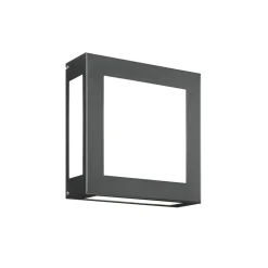 CMD Sensor-LED-utevegglampe Aqua Legendo, antrasitt| Vegglamper Med Sensor|Utebelysning Med Sensor