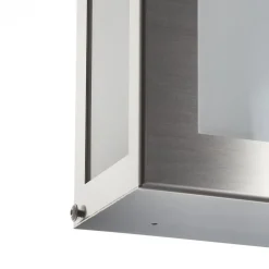 CMD Sensor-utendørs vegglampe Aqua Legendo Mini, stål| Vegglamper Med Sensor|Utebelysning Med Sensor