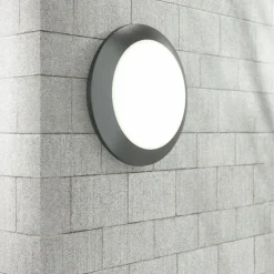 Fumagalli Sensor-vegglampe Umberta 2 x E27 i svart| Vegglamper Med Sensor|Utebelysning Med Sensor