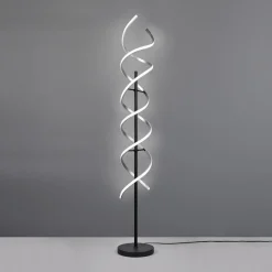 Trio Lighting Sequence LED-gulvlampe, dimbar, CCT, aluminium Outlet