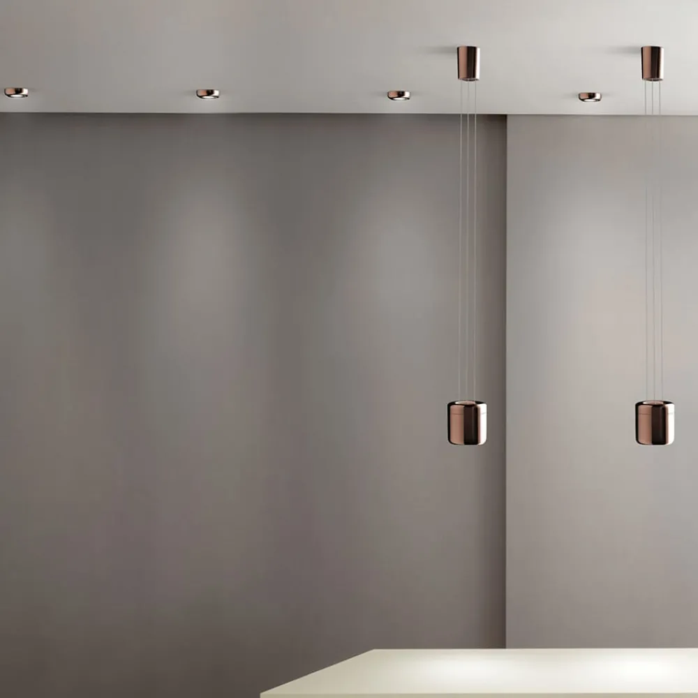 Serien Lighting serien.lighting Hulrom Innfelt L, bronse| Downlights