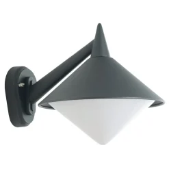 LCD Sjøvannsbestandig Liara utendørs vegglampe, grafitt New