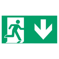 B-Safety Skilt nødutgang type A for E-LUX Standard Hot