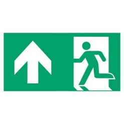 B-Safety Skilt redningsvei type H for L-LUX Standard Eco| Nødlys