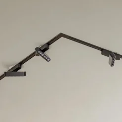 Lindby Skinnesystem Lumaro, lyskilder, 7 lyskilder, svart, 48 V, dimbar| Skinnesystem