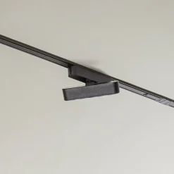 Lindby Skinnesystem Lumaro, lyskilder, 7 lyskilder, svart, 48 V, dimbar| Skinnesystem