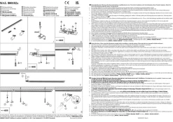 Briloner Skinnesystem RAIL 230 V svart 6 spots 2,25 m hjørnekontakt Clearance