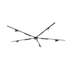 Lindby Skinnesystem 48V Lumaro, lyslist, 10 lyskilder, svart Best