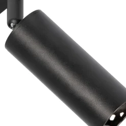 Lindby Skinnesystem 48V Lumaro Spot 5 lyskilder svart Ø 4cm dimbar| Kontorbelysning|Led-Innendørs