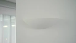 Lindby Skålformet gipsvegglampe Guilia| Design- Og Hotellbelysning|Vegglamper