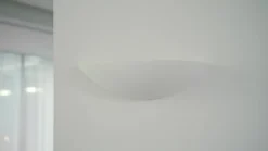 Lindby Skålformet gipsvegglampe Guilia| Design- Og Hotellbelysning|Vegglamper