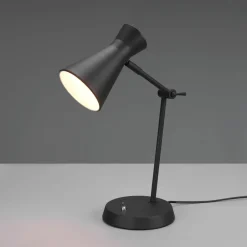 Reality Leuchten Skrivebordslampe Enzo, 1 lyskilde, svart Best