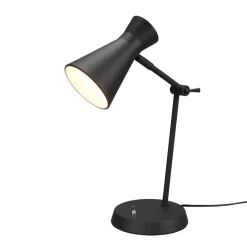 Reality Leuchten Skrivebordslampe Enzo, 1 lyskilde, svart Best