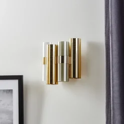 Slamp La Lollo vegglampe, gullfarget New