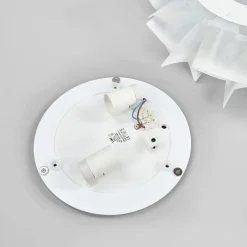 Slamp Veli – design-taklampe, Ø 53 cm, opal| Design- Og Hotellbelysning|Taklamper