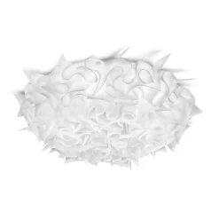 Slamp Veli – design-vegglampe, Ø 32 cm, hvit Hot