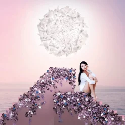 Slamp Veli Foliage Large vegglampe Ø 75 cm| Design- Og Hotellbelysning