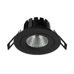 The Light Group SLC DL04 LED innfelte lamper svart 3000 K| Butikkbelysning|Downlights