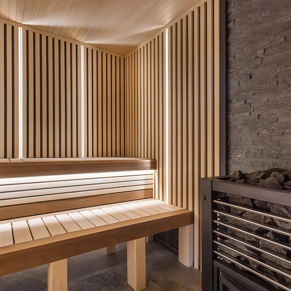 The Light Group SLC LED-Strip badstue opp til 105°C, 24V IP67 5m 3000K Clearance