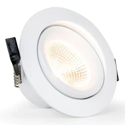 The Light Group SLC One 360° LED innfelte lamper hvit 2 700 K| Downlights|Spotter I Tak