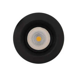 The Light Group SLC One Soft LED innfellingsspot med dimming til varm svart Clearance