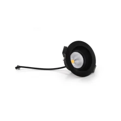 The Light Group SLC One Soft LED innfellingsspot med dimming til varm svart Clearance