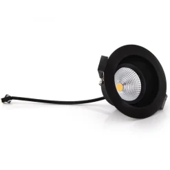 The Light Group SLC One Soft LED innfelt spotlight svart 2 700 K| Butikkbelysning|Downlights