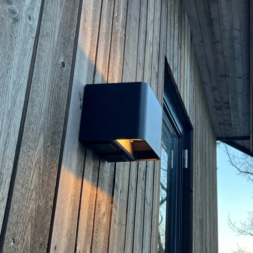 The Light Group SLC Shadow utendørs LED-vegglampe up/down