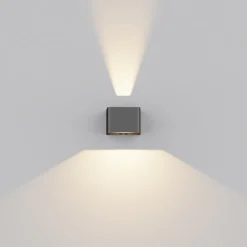 The Light Group SLC Shadow utendørs LED-vegglampe up/down