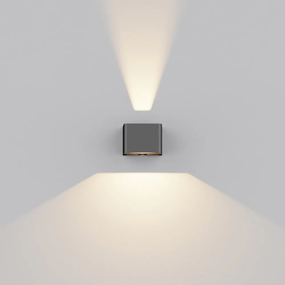 The Light Group SLC Shadow utendørs LED-vegglampe up/down