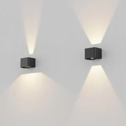 The Light Group SLC Shadow utendørs LED-vegglampe up/down