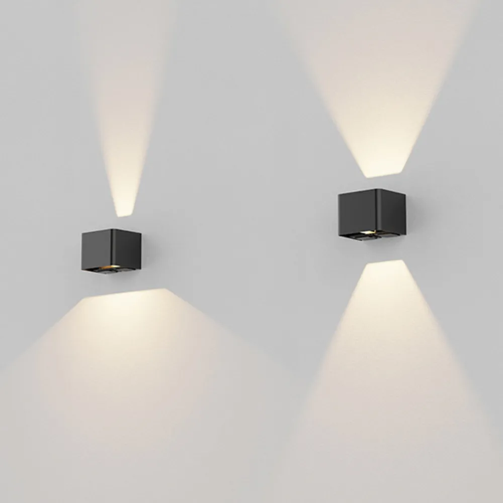 The Light Group SLC Shadow utendørs LED-vegglampe up/down