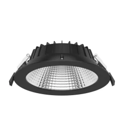 The Light Group SLC Shift LED-innfellingsspot Ø 19cm CCT, svart| Downlights