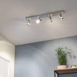 SLV Asto 4-lampers takspotlight med dekorativ ring| Spotter I Tak